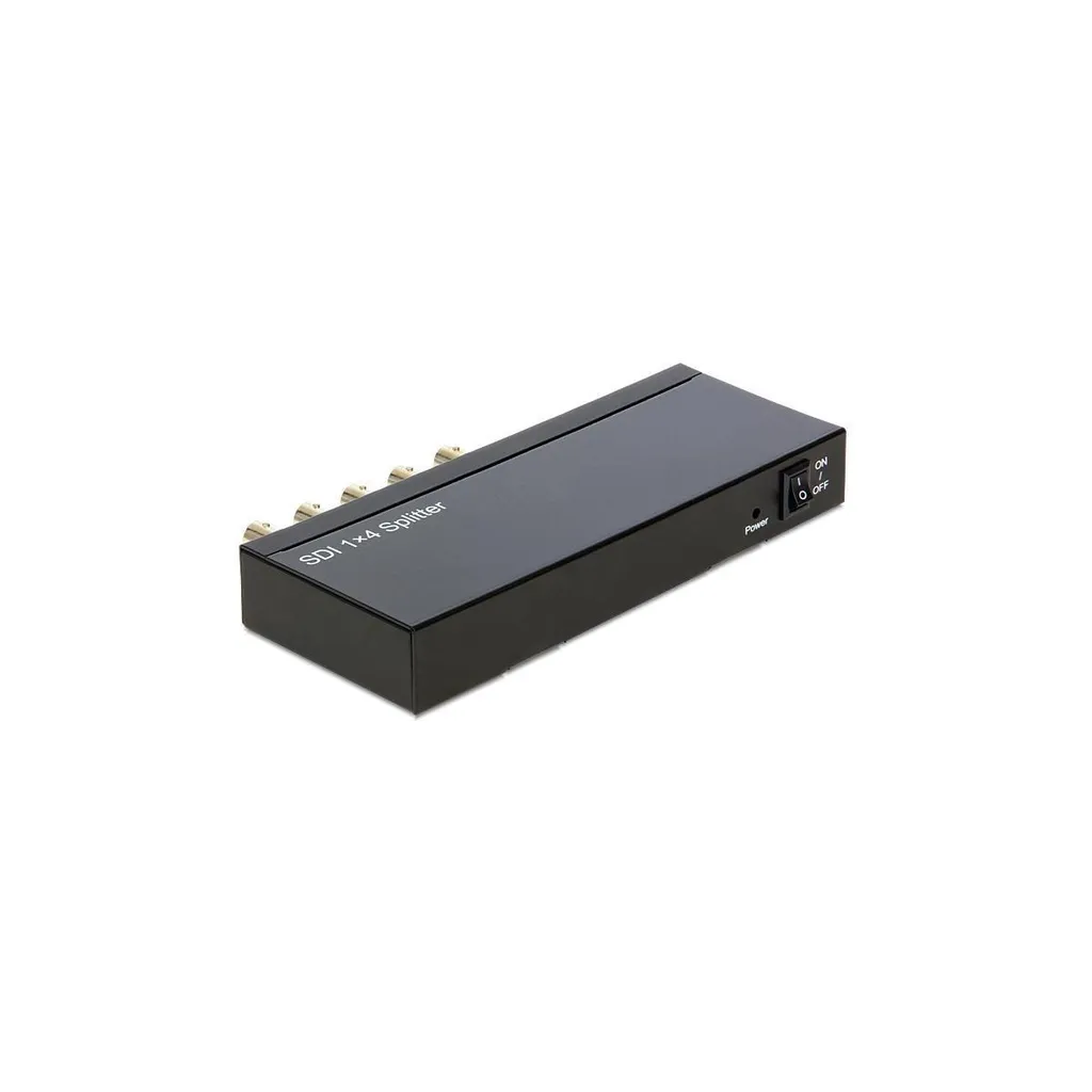 Solution Multi-Écrans BNC : Splitter 1 Entrée vers 4 Sorties Delock