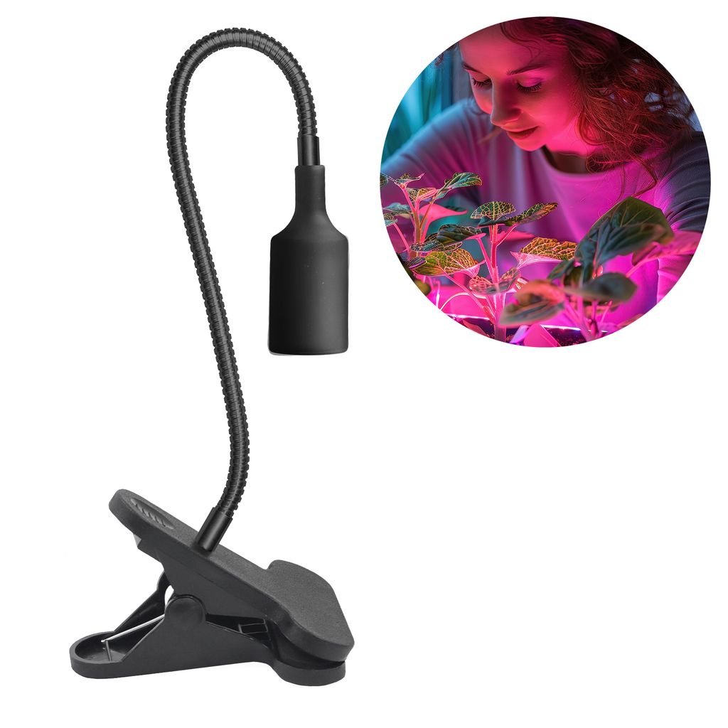Pflanzenlampe KOBI PLANTY CLIP B E27 für Produktbild 
