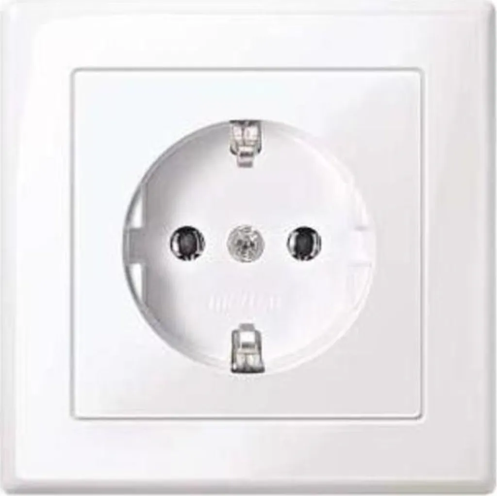 Merten MEG2301-1425 Prise de courant CEBEC blanc actif brillant M-Smart