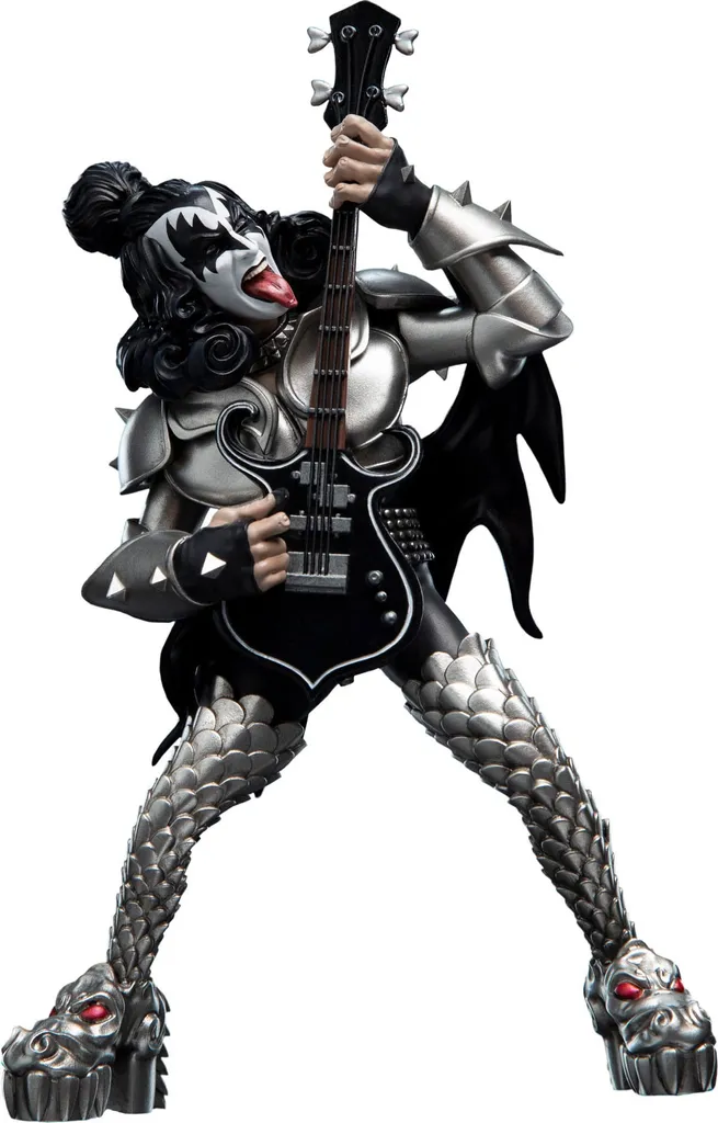 Figurine KISS The Demon Mini Epics 18 cm - Statue de Collection Vinyle
