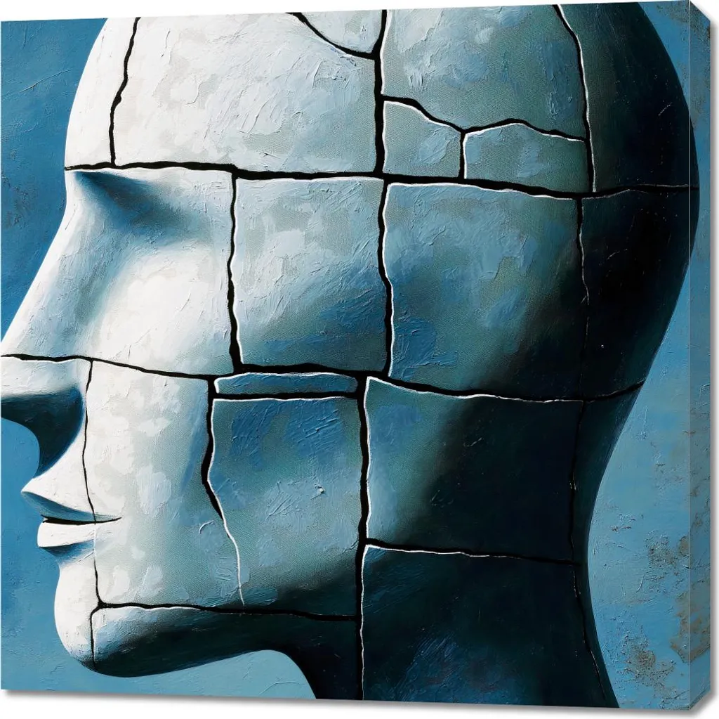 Image Défragmentation du disque dur 90x90 cm - Couleurs vives et HD