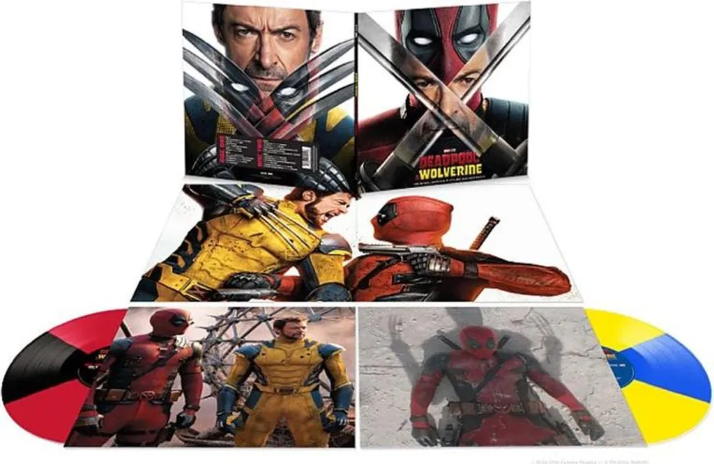 Vinyle Deadpool & Wolverine Bande Originale (Coloured) 2 LP OST Marvel - 2