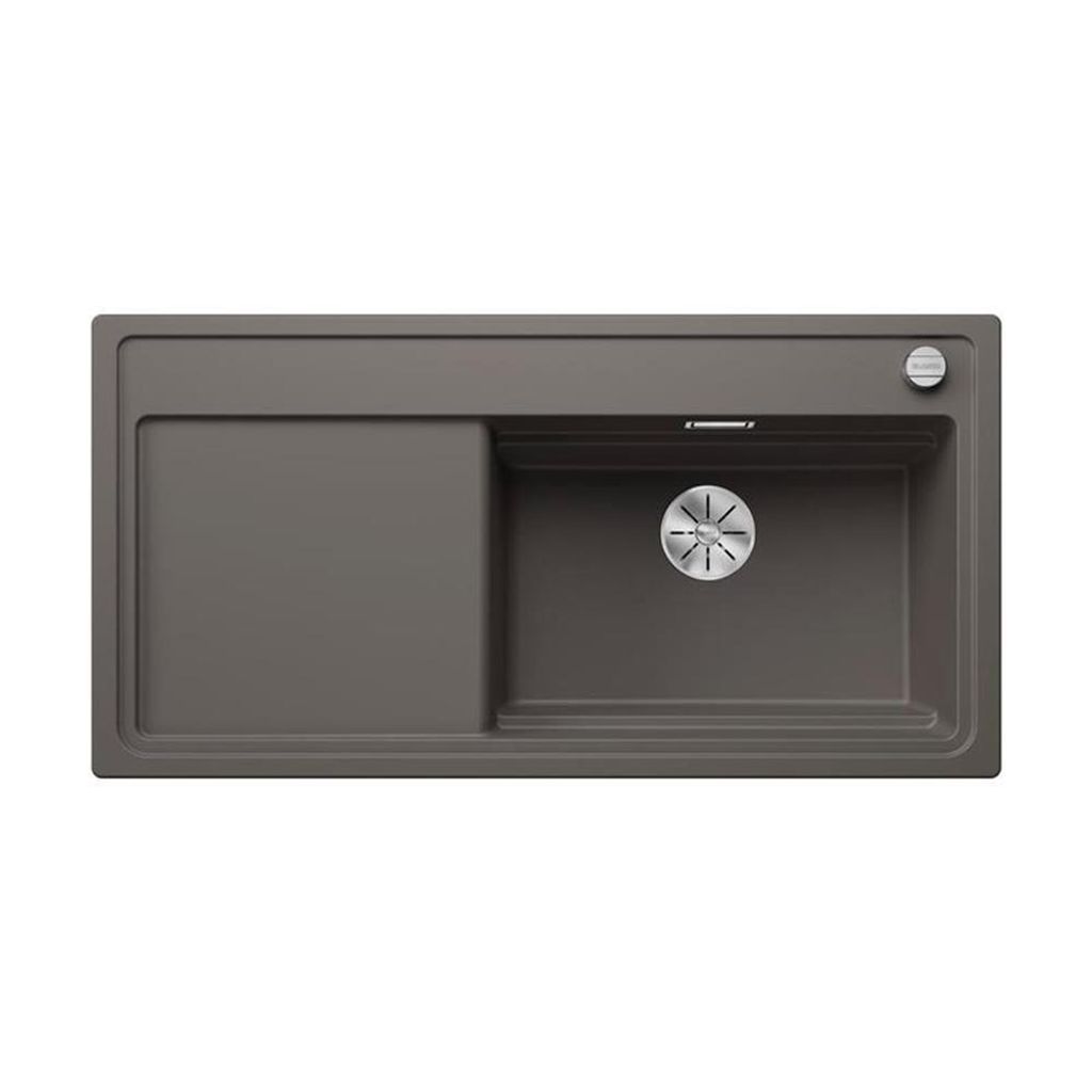BLANCO ZENAR XL 6 S DampfgarPlus Einbauspüle SILGRANIT vulkangrau ab 60 cm mit Holzschneidbrett - inkl.