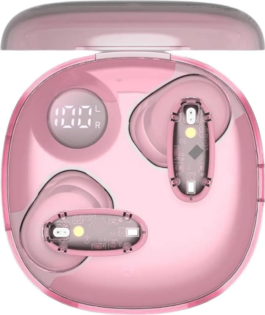 Cuffie Rosa Mars Gaming MHIB2: Bluetooth 5.4 e Batteria 24 Ore - 2