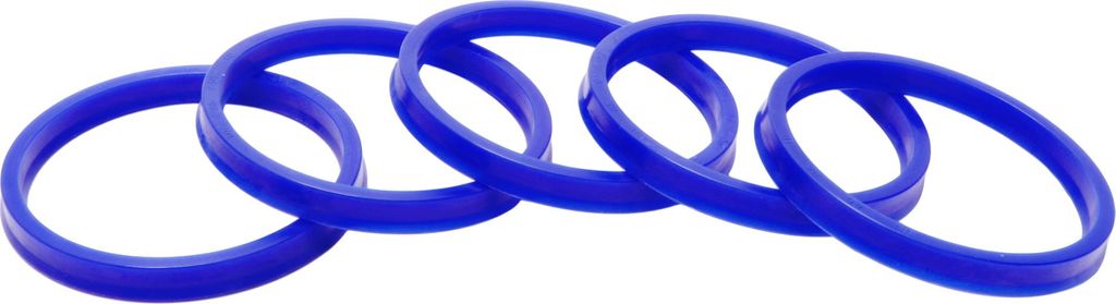 Universal Öldichtung UN Lippendichtring Drehwellendichtung 85x95x10mm Hochdruck TPU Blau 5 Stück