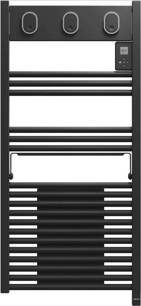 Sèche-serviettes tactile Marapi - Anthracite - 1500W Image du produit 
