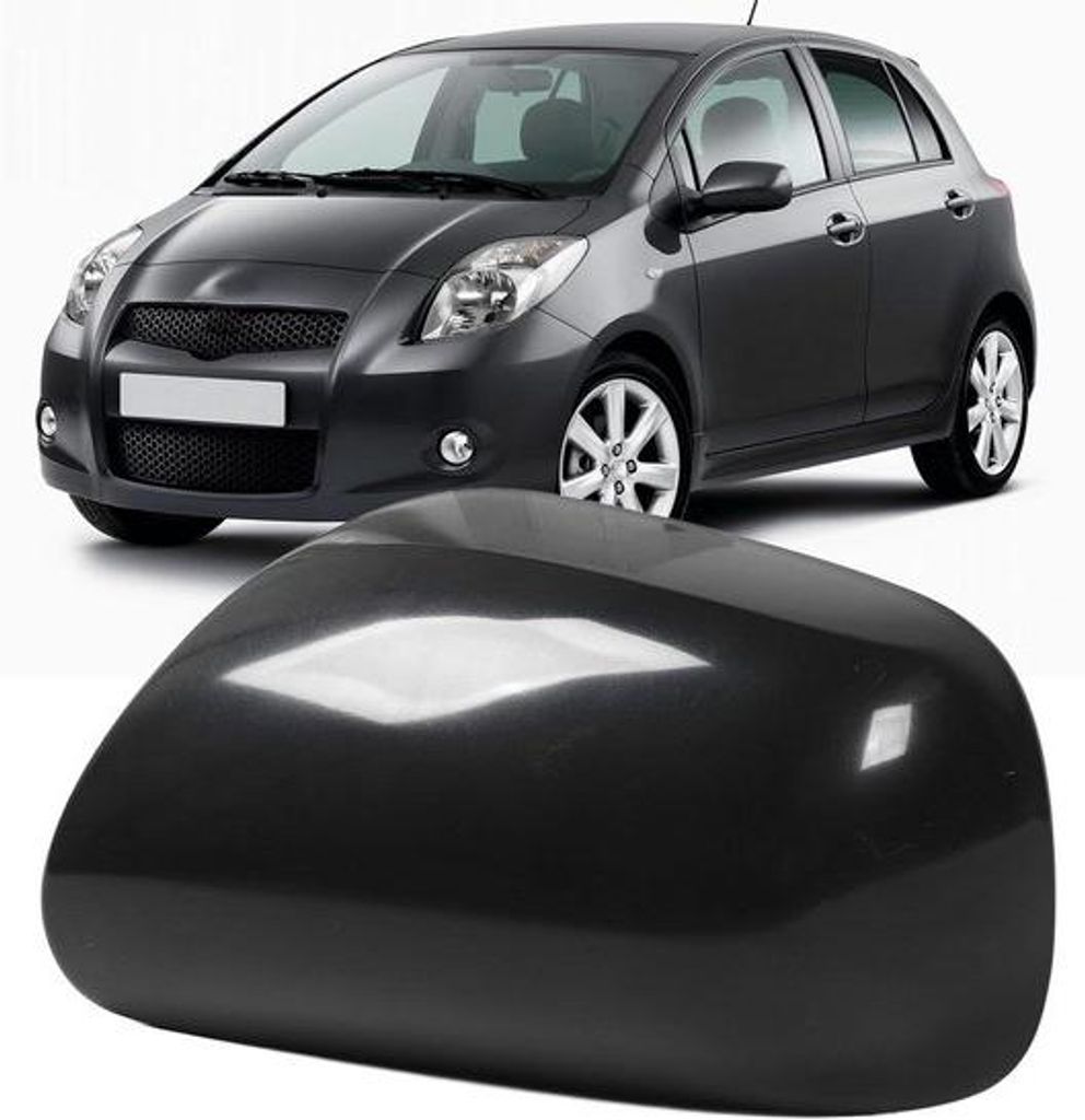 Scheuerleiste für Toyota Yaris 2006-2011, schwarz, UV-Schutz, zusätzliche Schutzschicht