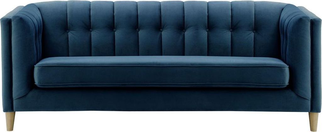Dreisitzer-Sofa Sodre-Velluto 11-wax black