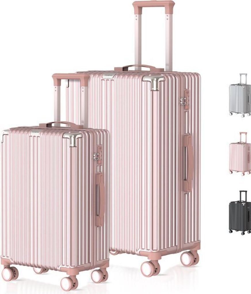 Voyagoux® - Set di valigie da viaggio - Valigia - 2 pezzi - Immagine del prodotto 