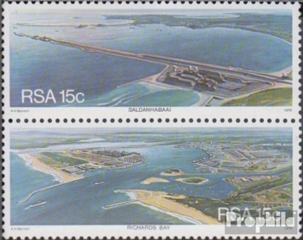 Briefmarken Südafrika 1978 Mi 540-541 Paar (kompl.Ausg.) postfrisch Exporthäfen
