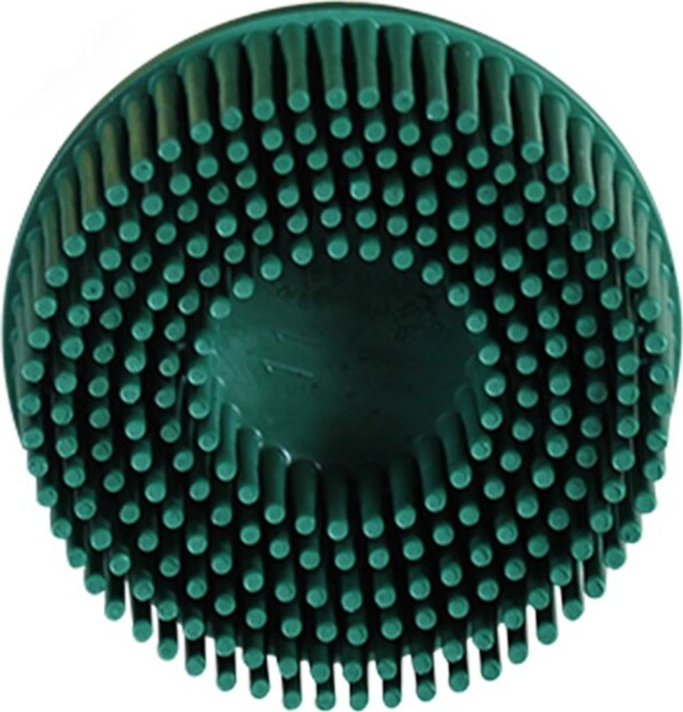 3M Roloc Bristle Disc 50 mm - grün / gelb / weiß - Produktbild 