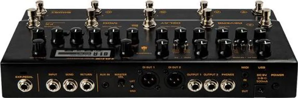 Processeur de Guitare Nux Trident avec Simulateur de Haut-parleurs IR