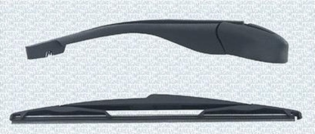MAGNETI MARELLI 000723180393 Wischerarm Scheibenwischerarm Hinten passend für PEUGEOT PARTNER Tepee 350mm mit Wischblatt