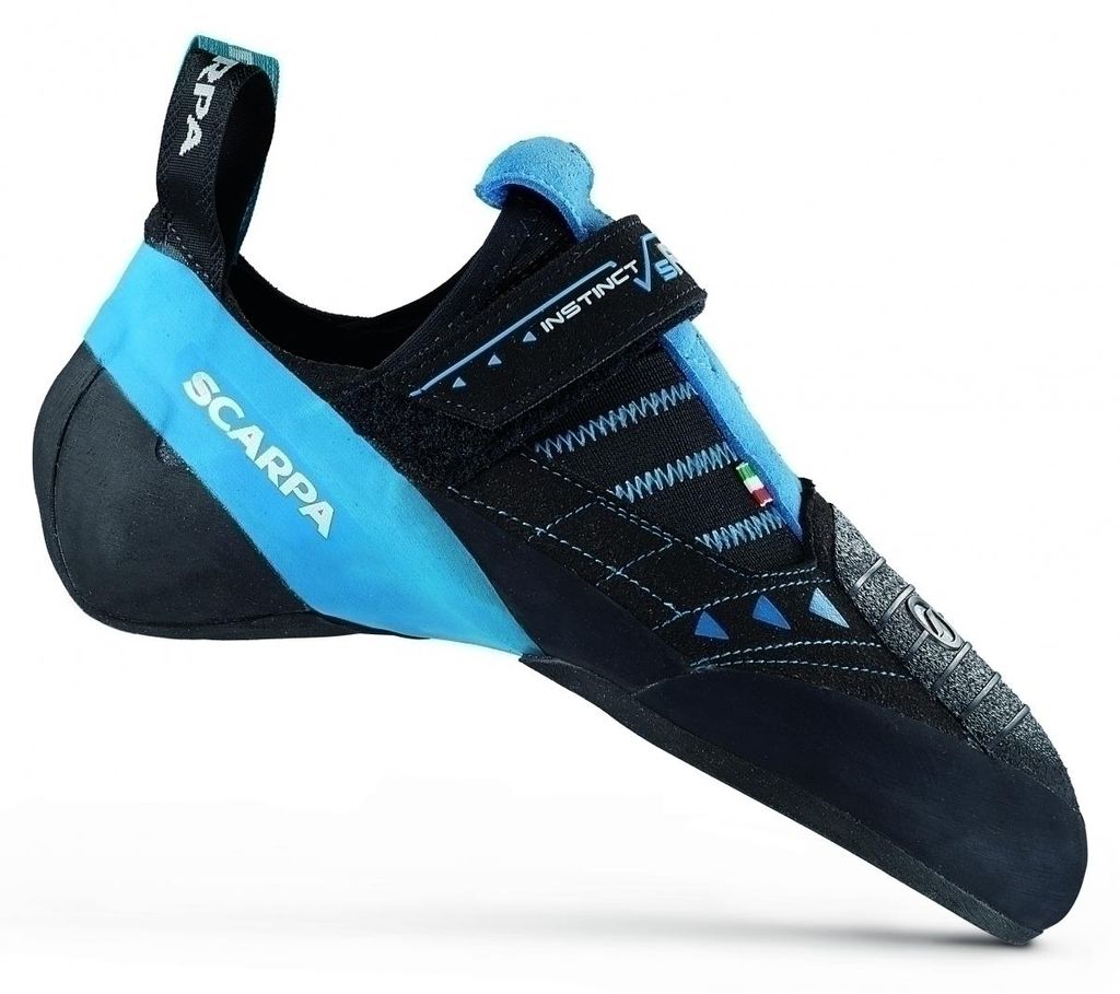 Scarpa Instinct VSR Herren Kletterschuh schwarz/blau Produktbild 