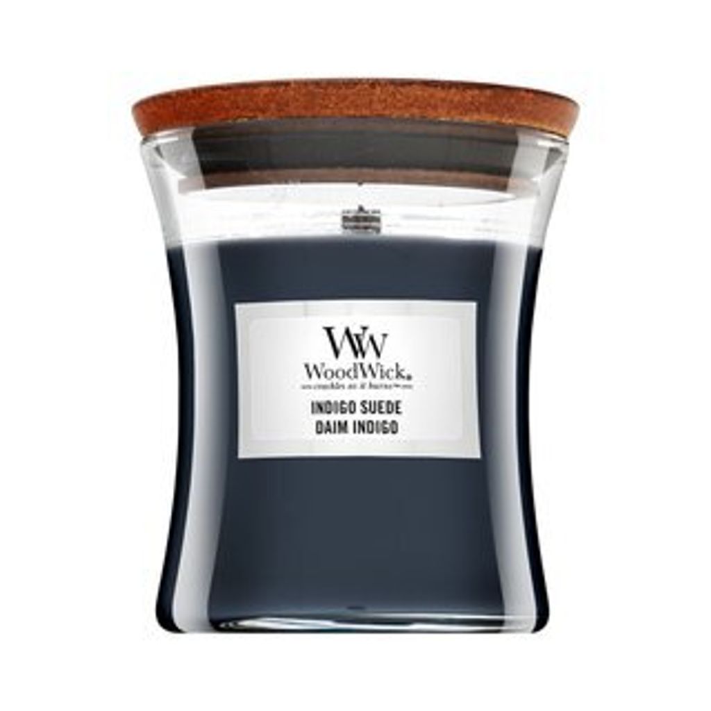 Woodwick Indigo Suede Duftkerze 85 g