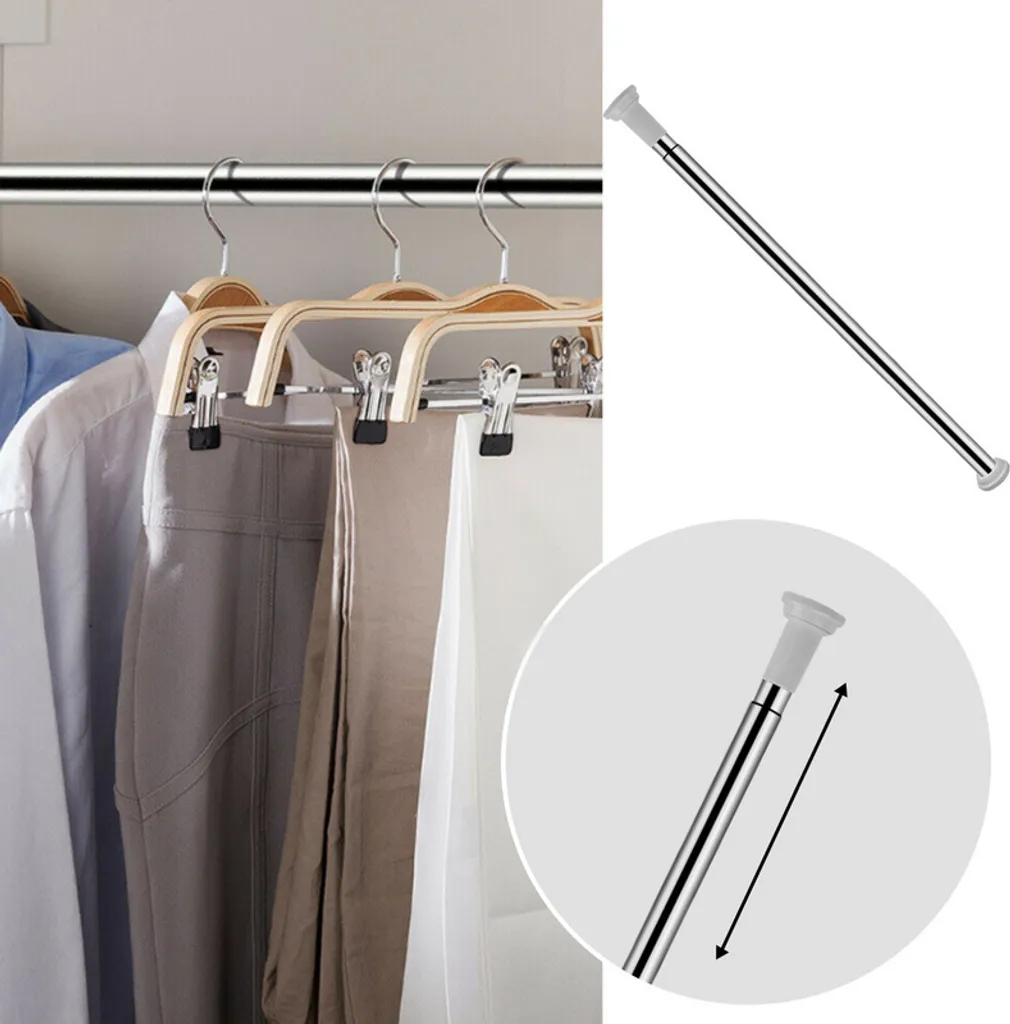 Asta Telescopica Fiqops 140-260 cm Acciaio Inox | Bastone Doccia Senza Fori