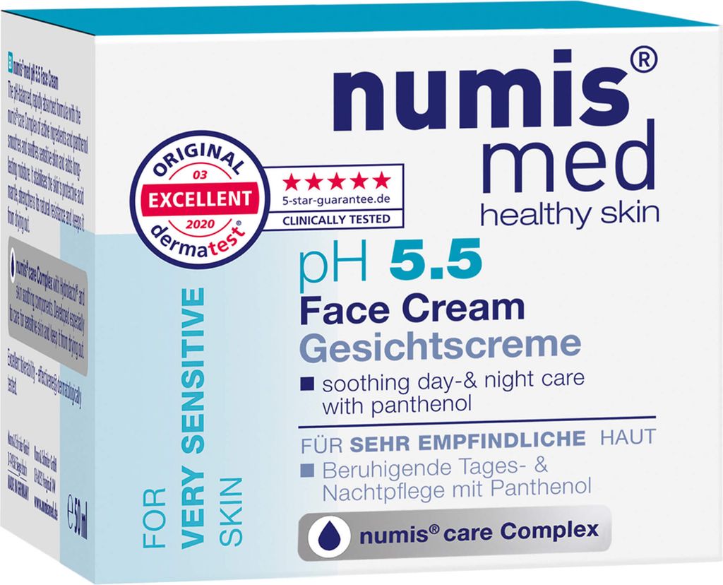 Numis Med, Gesichtscreme, ph 5.5, 50 ml Produktbild 