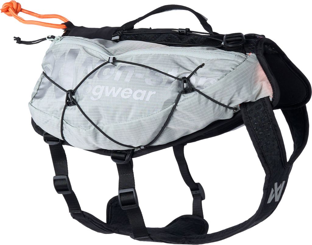 Non-stop dogwear Hunderucksack Trail Light Backpack glacier gray
