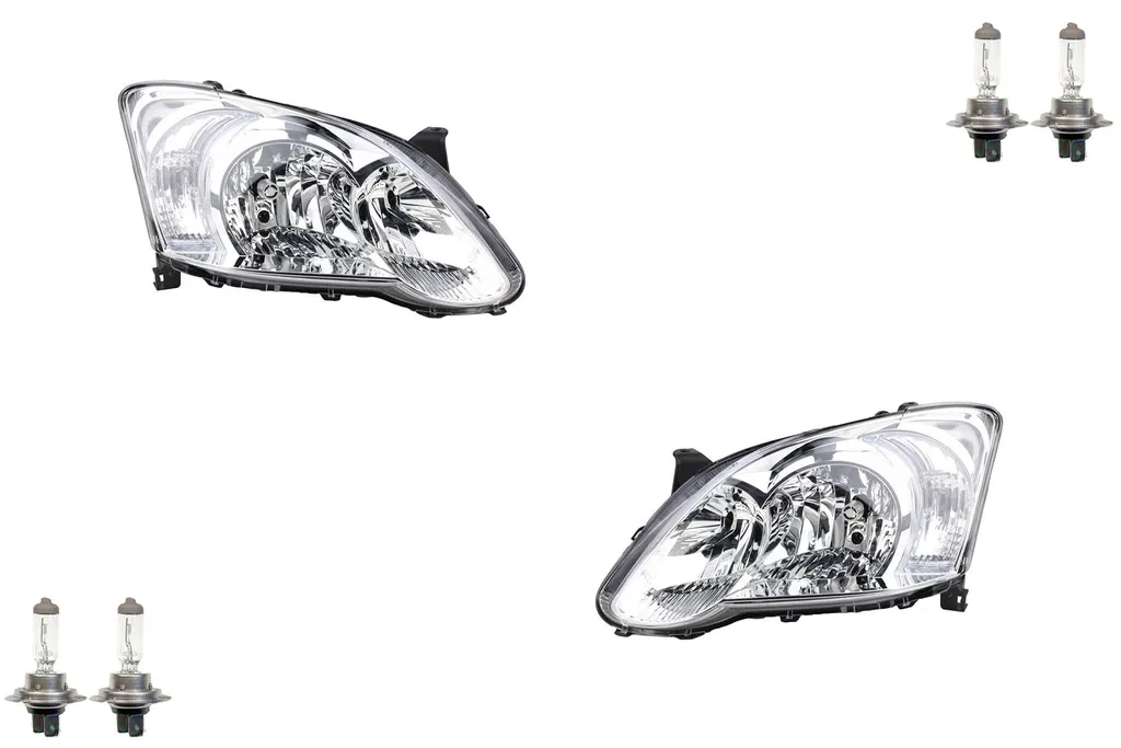 Set Fari Johns Toyota Corolla E12 04-07 | Coppia Proiettori H7/H7