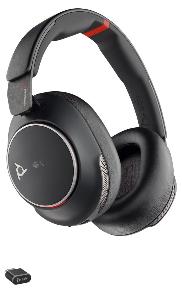 HP Poly Voyager Surround 85 UC USB-C-Headset, für Microsoft Produktbild 