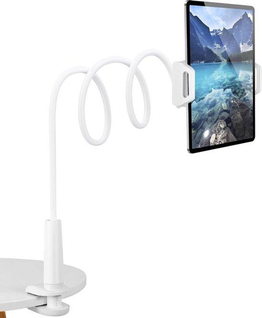 Flexibler Tablet-Halter für 4-11 Zoll, weiß Produktbild 