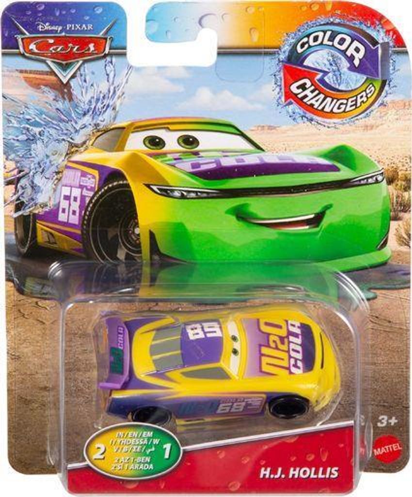 MATTEL GPB01 Disney Pixar Cars Farbwechsel H.J. Hollis