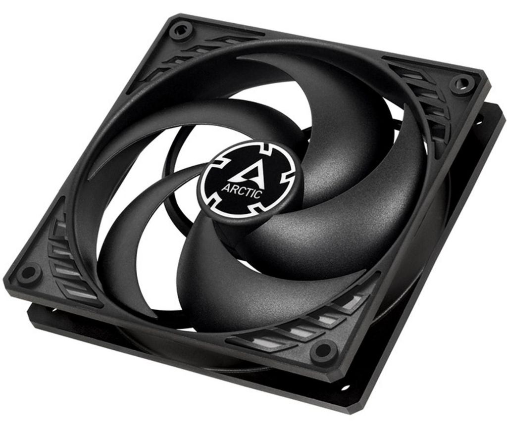 ARCTIC P12 PWM PST CO 120 mm PWM PST Lüfter optimiert für statischen Druck und Dauerbetrieb, Ventilator, 12 cm, 200 RPM, 1800 RPM, 0,3 Sone, 95,6...