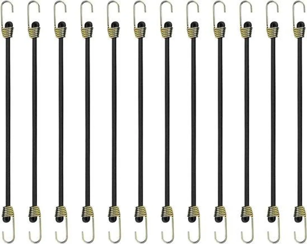 Sangles de rangement 25 cm pour camping et fixation sécurisée bagages