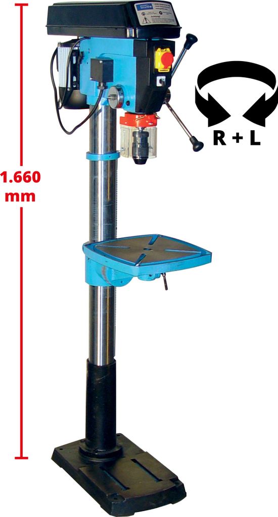 GÜDE Säulenbohrmaschine Ständerbohrmaschine Bohrmaschine GSB 25 1100 Watt