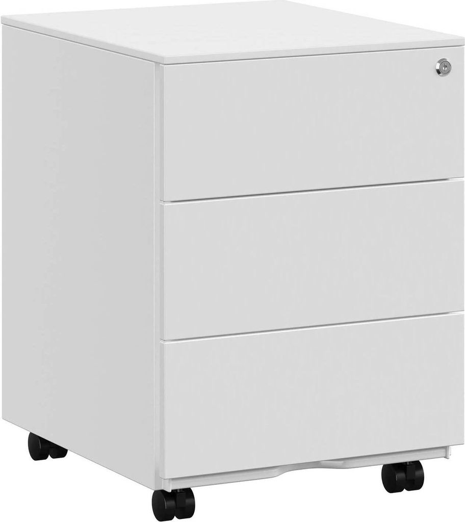 Weißer Aktenschrank