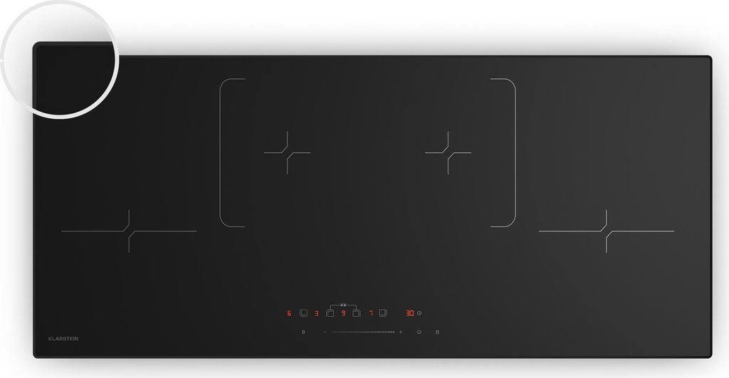 Klarstein Velaire Plaque Induction 90cm - 4 Zones, 7000W Image du produit 