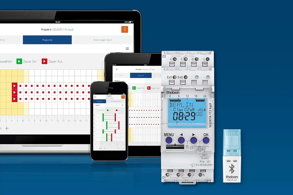 TR 612 top3 Horloge digitale programmable 2 canaux avec Bluetooth intégré - 7