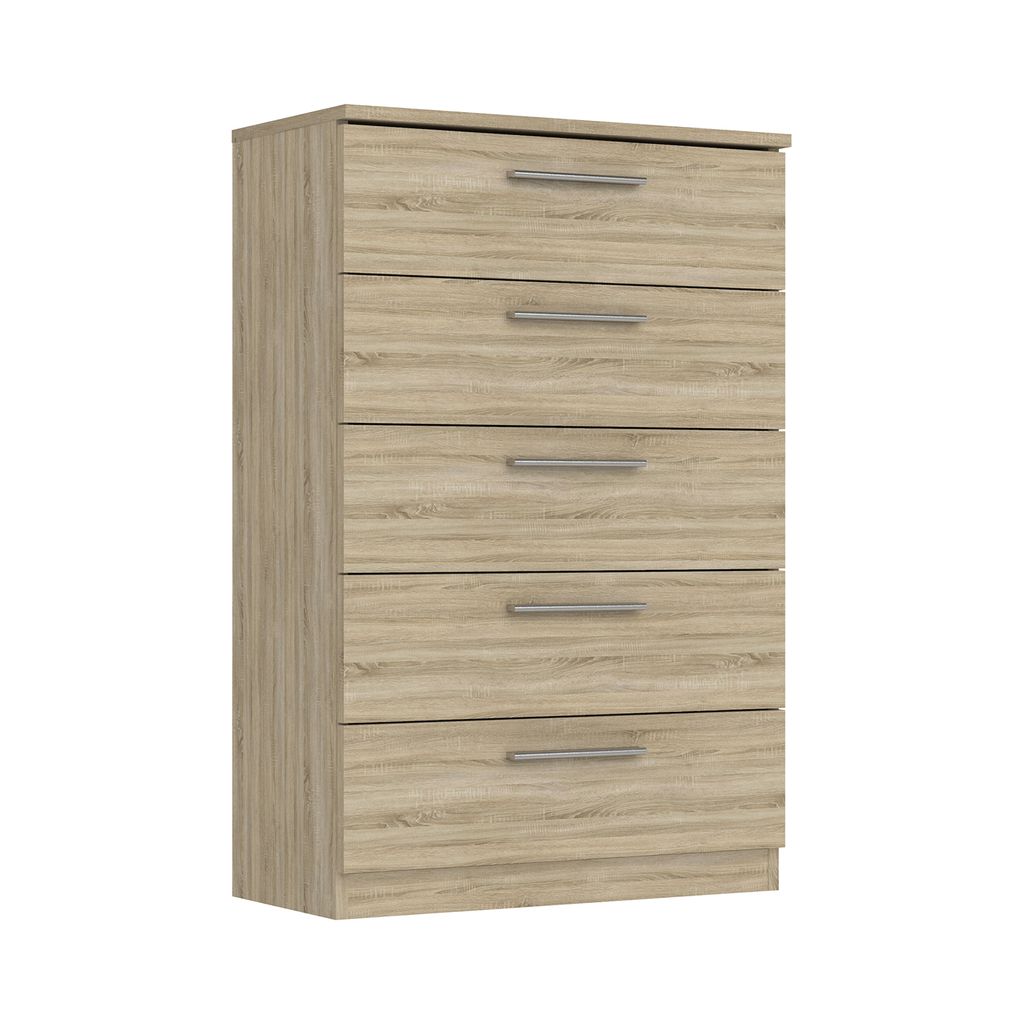 Commode 5 tiroirs SURREY chêne Sonoma Image du produit 