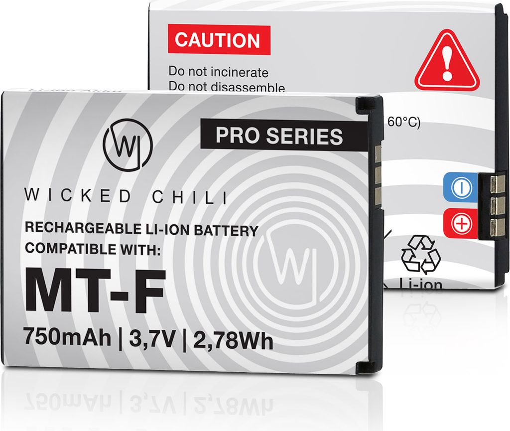Wicked Chili 3 Stück Akku kompatibel mit AVM Fritz!Fon C5 / Produktbild 8