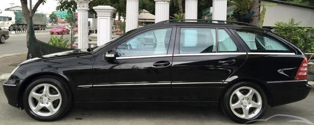 Mercedes S203 Kombi - CHROM-SEITENFENSTERLEISTEN