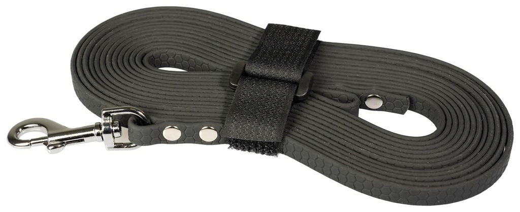Schecker 4S Schleppleine Mini 5 m x 10 mm Schwarz