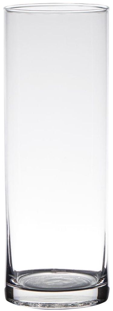 Vase en verre cylindrique Vase décoratif clair 1 pc Ø 9x24 Image du produit 