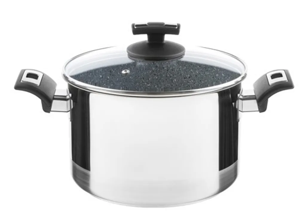 KOLIMAX Pentola 5,5L CERAMMAX PRO COMFORT 22cm Grigio Granito Inox