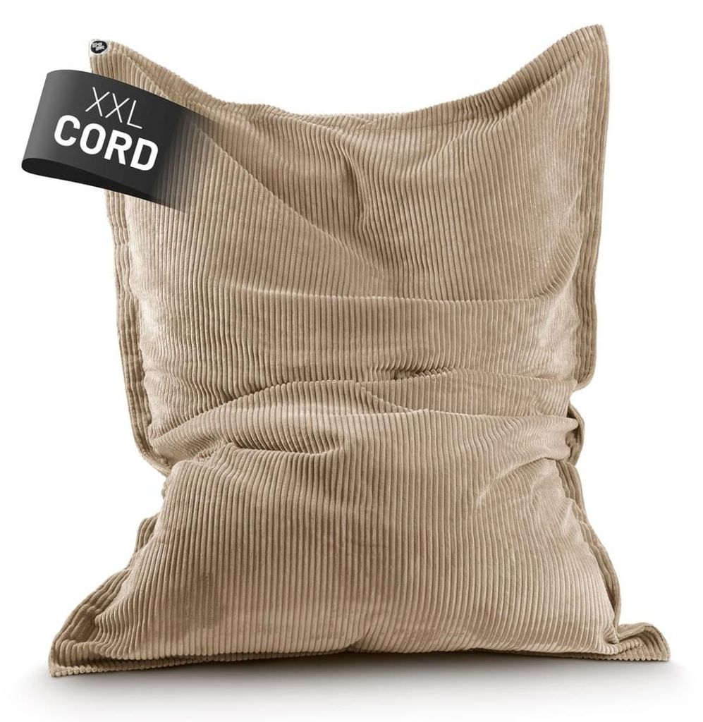 LUMALAND Sitzsack Classic XXL Cord 380 L - 140 x 180 cm - Produktbild 