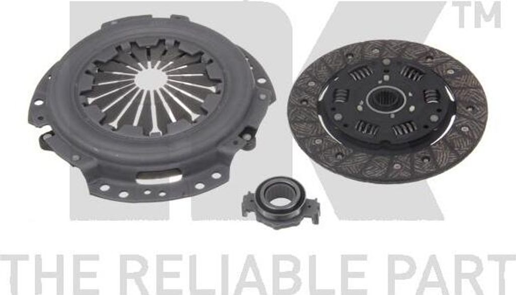 Kupplungssatz 3 In 1 Kit 200 mm (1640-0040) passend für Citroën, Peugeot