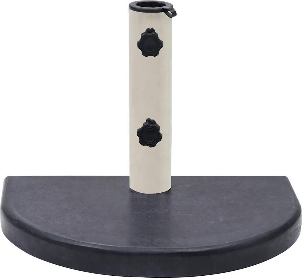 vidaXL Stojan na deštníky černý 40x28x4 cm Granit Obrázek produktu 