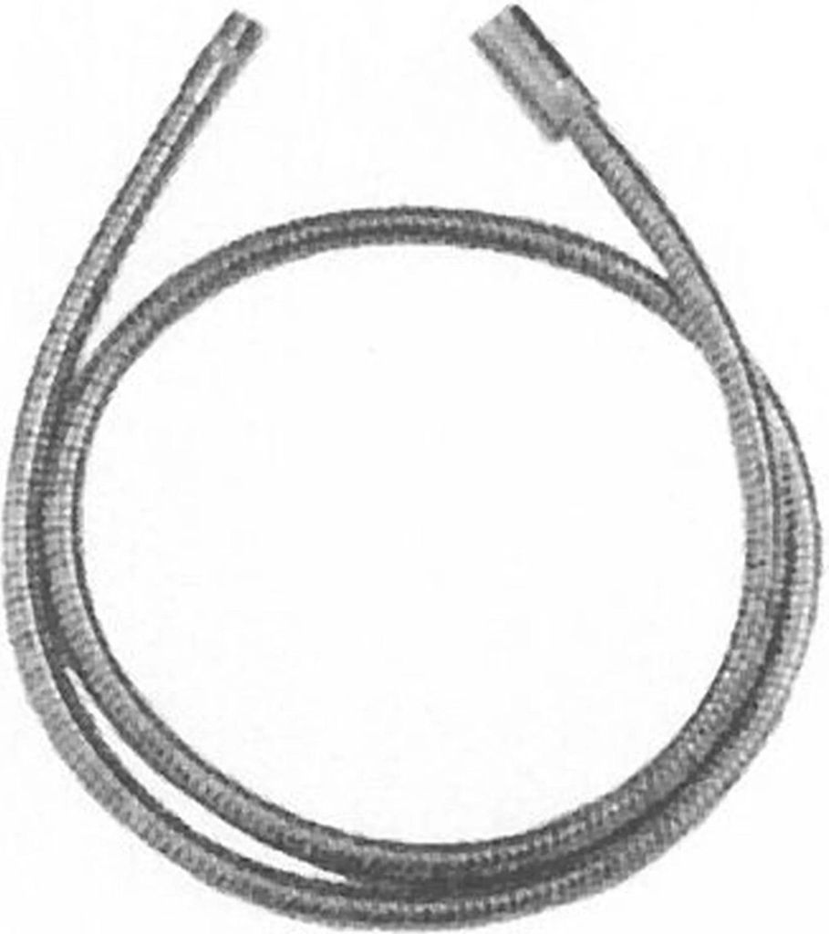 Kludi Metall-Brauseschlauch M15x1xR1/2"x150cm, 1 Stk. Produktbild 
