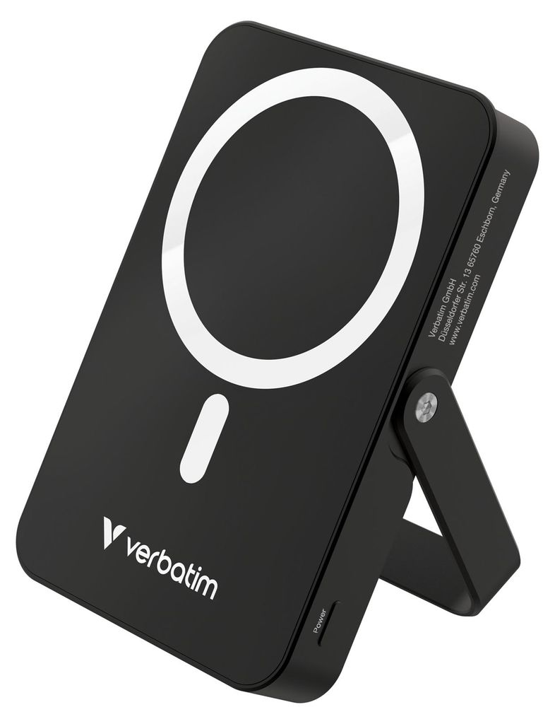 Verbatim Charge 'n' Go Magnetic Wireless Lithium Polymer Produktbild 