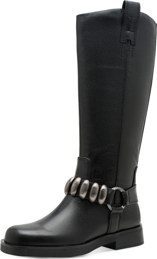 Tamaris Damen Elegante Stiefel Biker Vegan 1-25534-45 Produktbild 