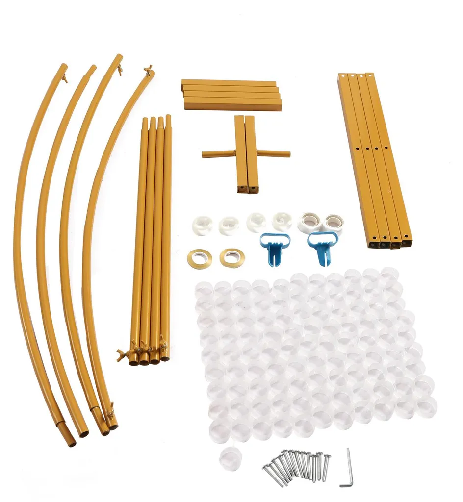 Arche décorative pour jardin structure métallique pour arche de fleur - 5