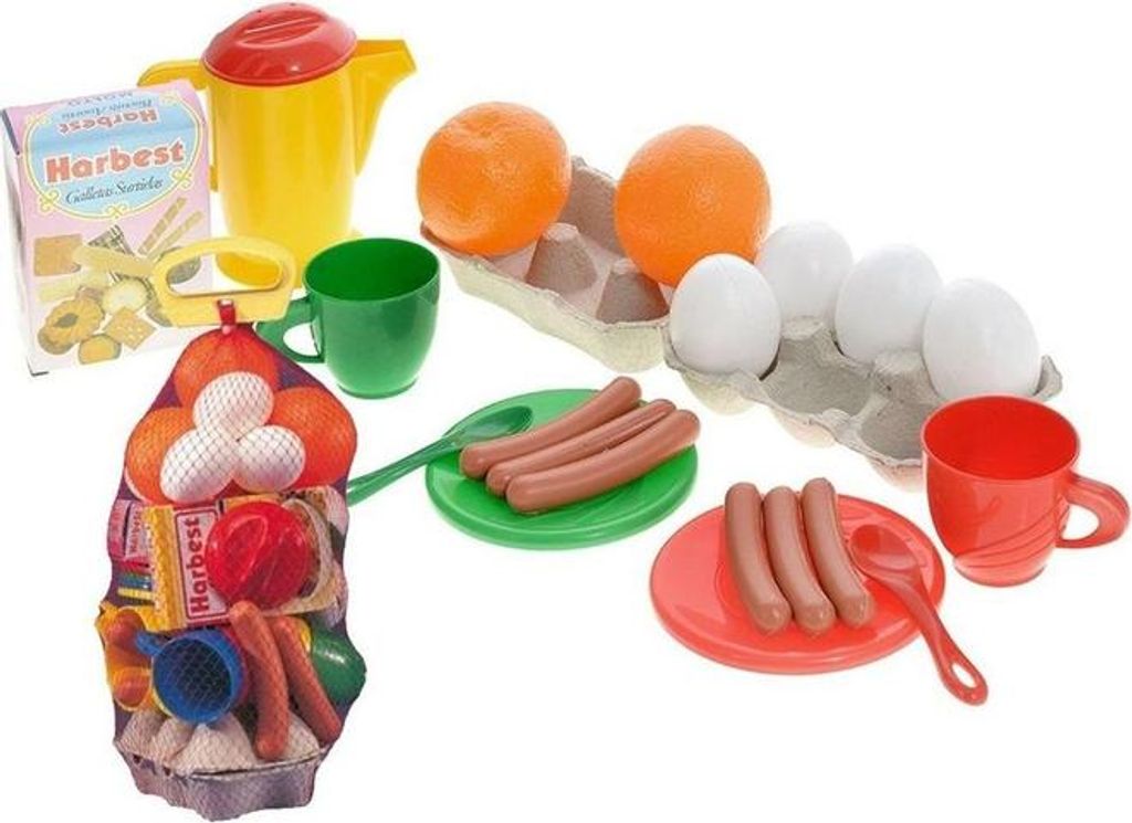 Frühstücksset - Spielküchenzubehör - 24 Teile