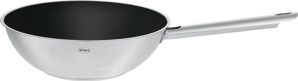 Wok Rösle Elegance 28 cm Acciaio Inox 130362 Ceramica Antiaderente