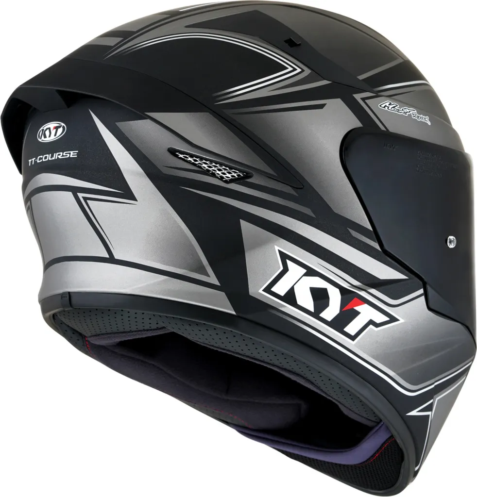 Casque KYT TT-Course Tourist Gris XL : Fini les Remous et le Bruit