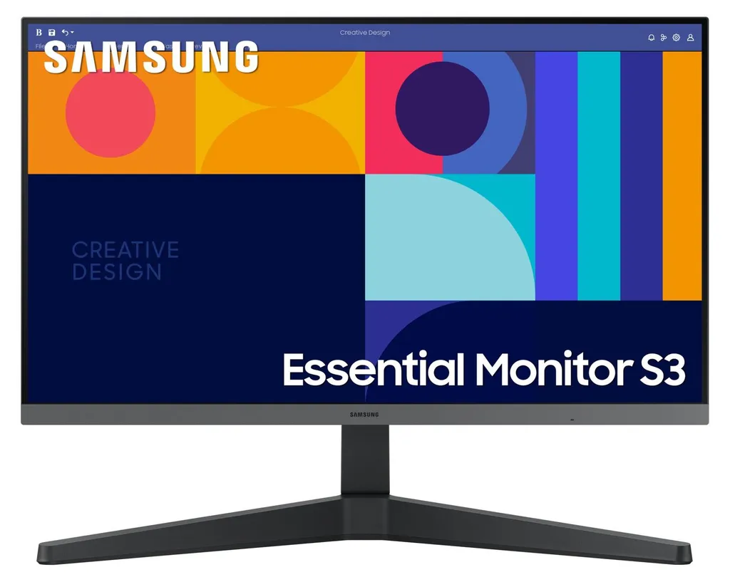 Samsung S3 Moniteur 24" IPS 100Hz : fluidité et couleurs éclatantes