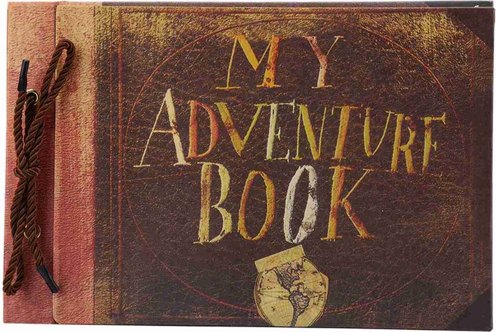 DIY-Album mit gebundenem Seil im Vintage-Stil, einzigartige schöne Erinnerungen, Hochzeitsbuch, Sammelalbum (MY)